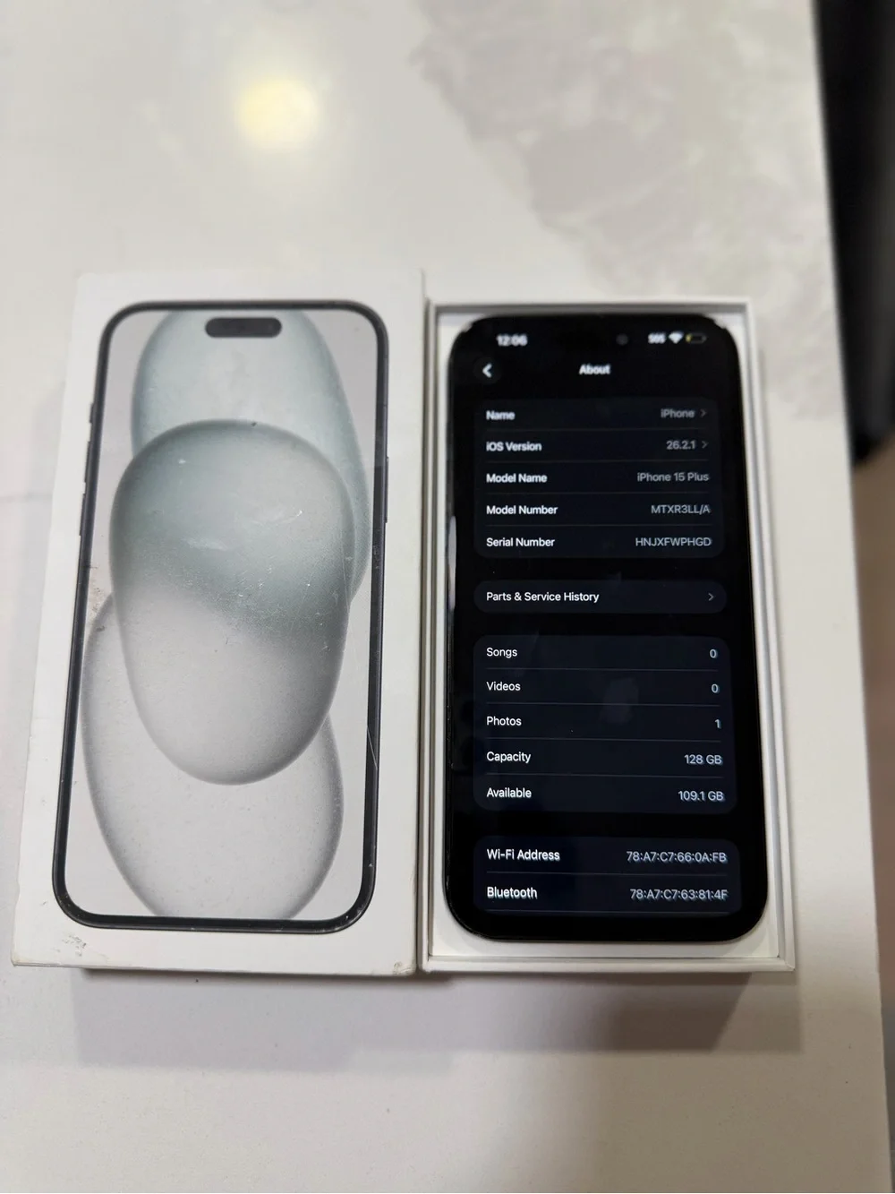 iPhone 15 Plus 128 GB Black T-Mobile